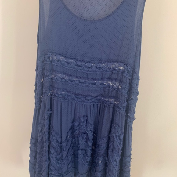 Free people flowy blue dress! - Picture 2 of 4